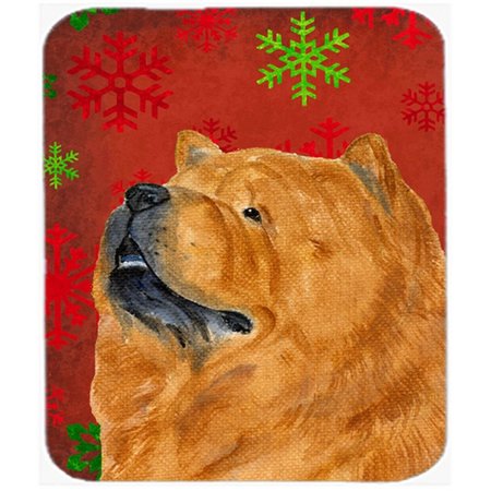 SKILLEDPOWER Chow Chow Snowflakes Holiday Christmas Mouse Pad; Hot Pad or Trivet SK236983